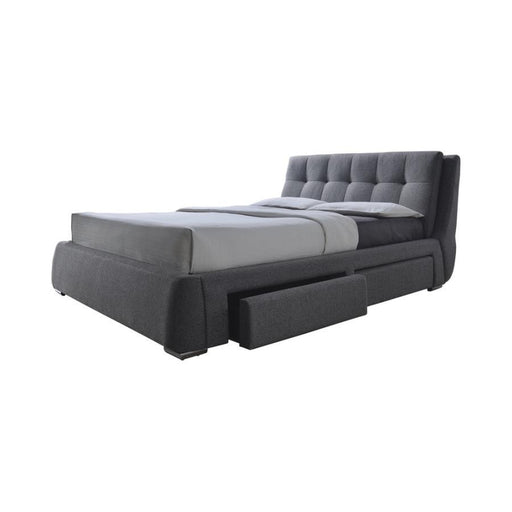 Fenbrook - Tufted Upholstered Storage Bed - Simple Home Plus