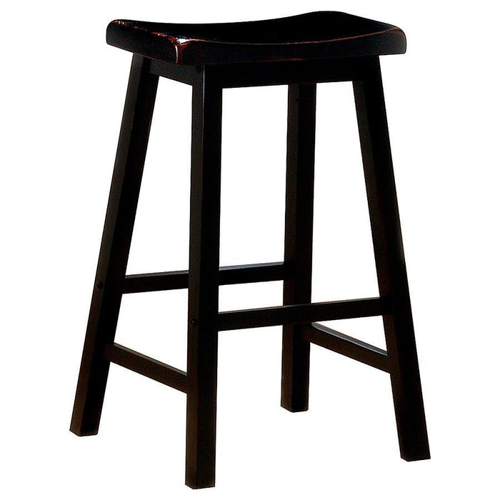 Durant - Wooden Bar Stools (Set of 2) - Simple Home Plus