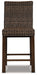 Paradise - Medium Brown - Barstool (Set of 2) - Simple Home Plus