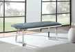 Beaufort - Upholstered Tufted Bench - Dark Gray - Simple Home Plus