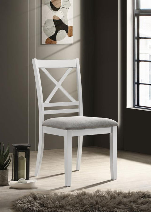 Hollis - Side Chair (Set of 2) - White - Simple Home Plus