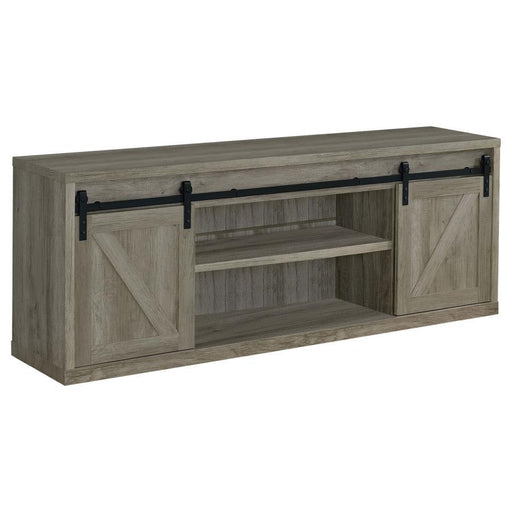 Brockton - 3-shelf Sliding Doors TV Console - Simple Home Plus