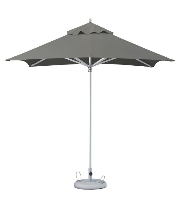 Polyester Square Market Patio Umbrella - Charcoal