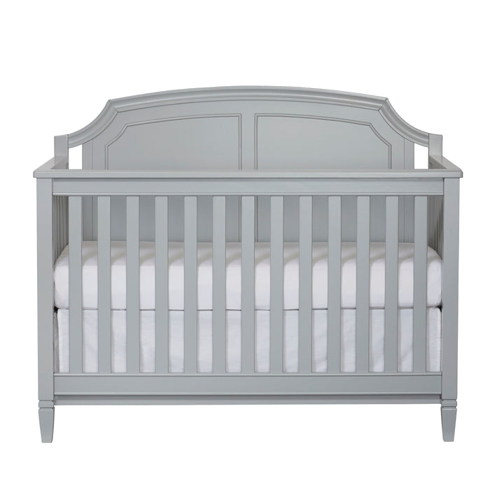 Standard Four In One Convertible Crib - Gray