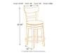 Pinnadel - Swivel Barstool - Simple Home Plus