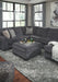 Tracling - Slate - Oversized Accent Ottoman - Simple Home Plus