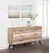 Marlow - 6-Drawer Dresser - Rough Sawn Multi - Simple Home Plus