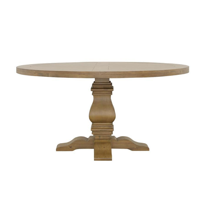 Florence - Round Pedestal Dining Table - Simple Home Plus