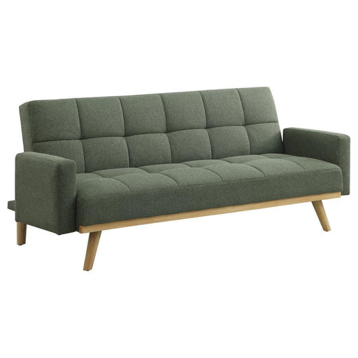 Kourtney - Upholstered Track Arms Covertible Sofa Bed - Simple Home Plus