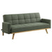 Kourtney - Upholstered Track Arms Covertible Sofa Bed - Simple Home Plus