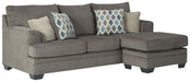 Dorsten - Slate - Sofa Chaise - Simple Home Plus