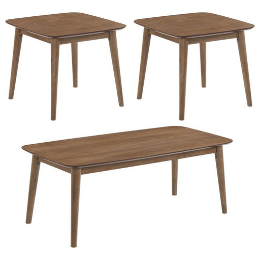 Radley - 3 Piece Occasional Set - Natural Walnut - Simple Home Plus