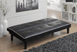 Katrina - Tufted Upholstered Sofa Bed - Black - Simple Home Plus