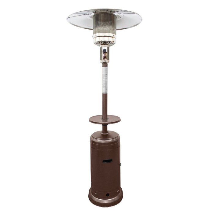 48000 Btu Steel Propane Cylindrical Pole Standing Patio Heater - Bronze