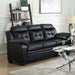 Finley - Tufted Upholstered Sofa - Black - Simple Home Plus