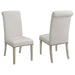 Salem - Upholstered Side Chairs (Set of 2) - Rustic Smoke And Gray - Simple Home Plus