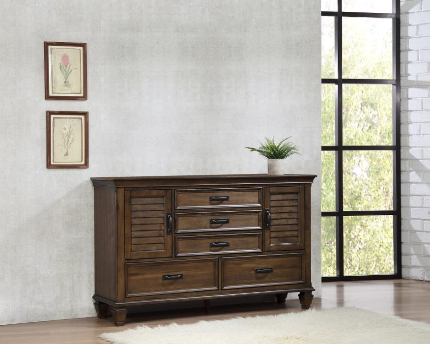 Franco - 5-Drawer Dresser - Simple Home Plus