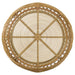 Dahlia - Round Woven Rattan Coffee Table - Natural - Simple Home Plus