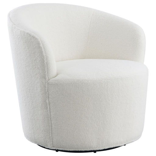 Joyce - Sloped Arms Swivel Chair - Simple Home Plus