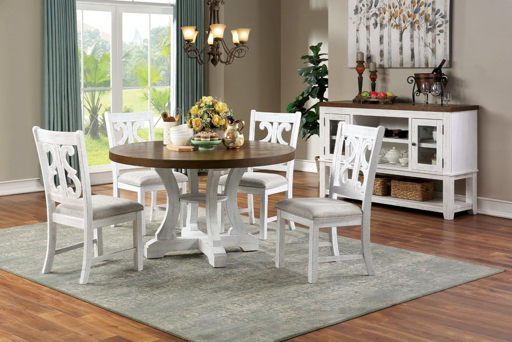 Auletta - Round Dining Table - Simple Home Plus