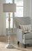 Bernadate - Whitewash - Poly Floor Lamp - Simple Home Plus