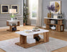 Majken - Coffee Table - White / Natural Tone - Simple Home Plus