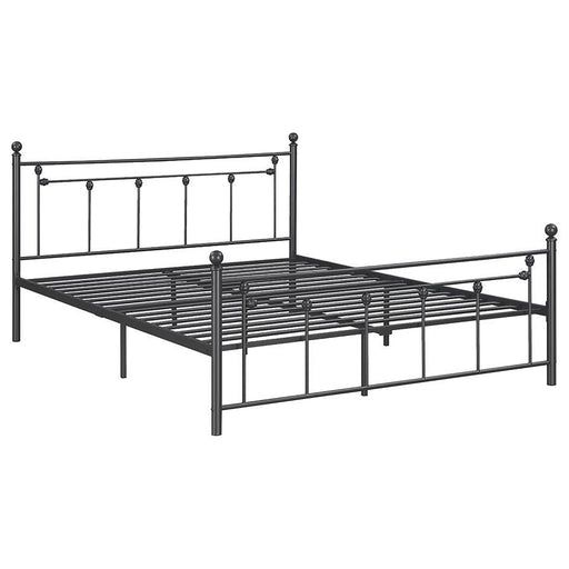 Canon - Metal Slatted Headboard Platform Bed - Simple Home Plus