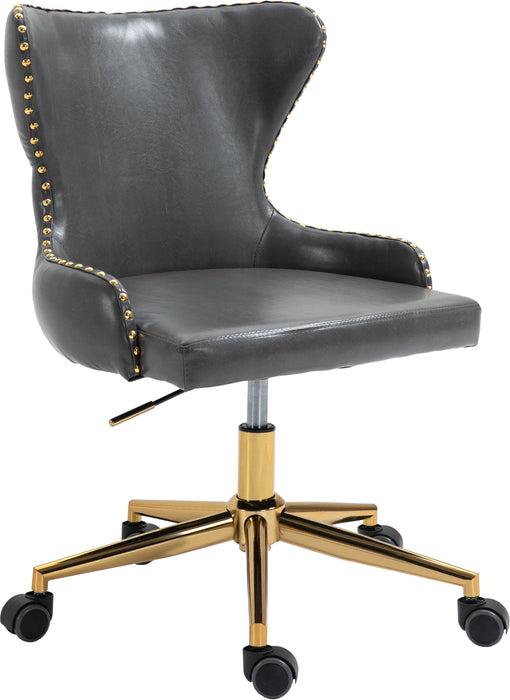 Hendrix - Office Chair with Gold Legs