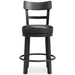 Valebeck - Full Back Swivel Stool - Simple Home Plus