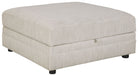 Neira - Fog - Ottoman With Storage - Simple Home Plus