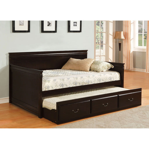 Sahara - Daybed With Twin Trundle - Espresso - Simple Home Plus