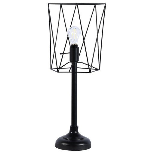 Mayfield - Metal Slender Torch Table Lamp - Black - Simple Home Plus