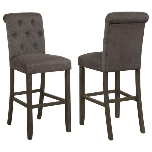 Balboa - Tufted Back Bar Stools (Set of 2) - Simple Home Plus