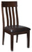 Haddigan - Dark Brown - Dining Uph Side Chair (Set of 2) - Simple Home Plus