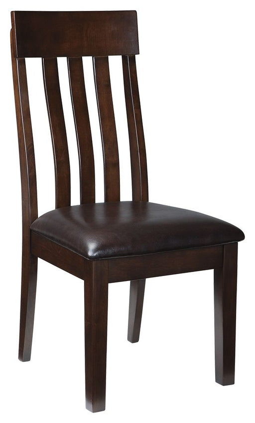 Haddigan - Dark Brown - Dining Uph Side Chair (Set of 2) - Simple Home Plus