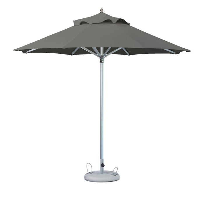 Polyester Round, Market Patio Umbrella - Charcoal