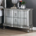 Aalok - Nightstand - Silver - Simple Home Plus