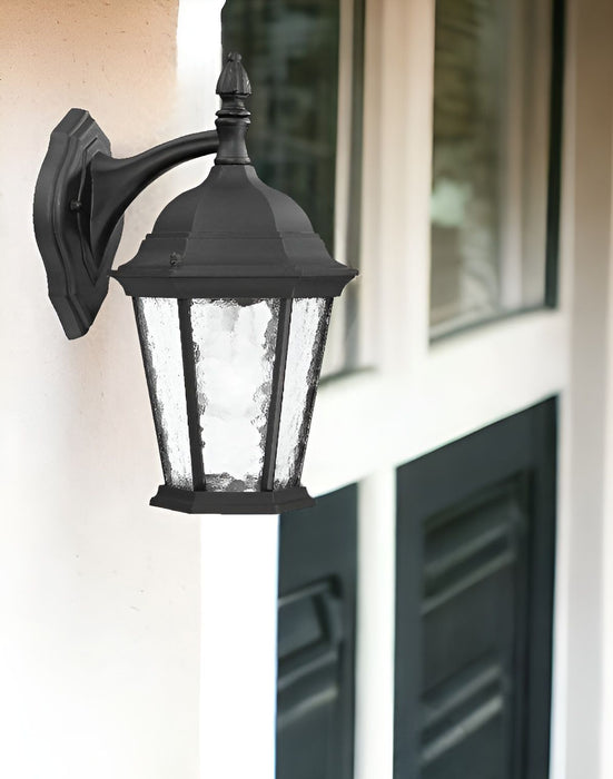 Two Hanging Carousel Wall Light - Light Matte Black