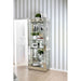 Carrollton - Curio Cabinet - Pearl Silver - Simple Home Plus