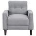 Bowen - Upholstered Track Arms Tufted Chair - Simple Home Plus