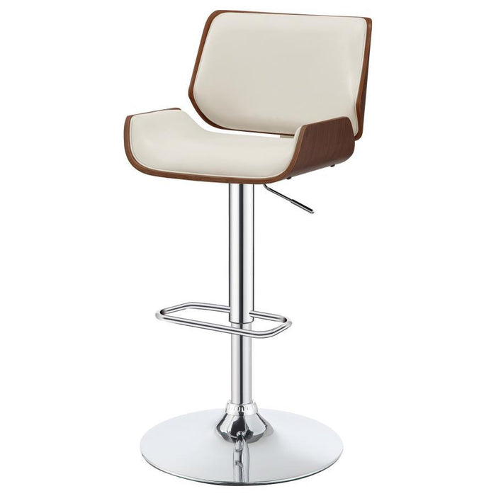 Folsom - Upholstered Adjustable Bar Stool - Simple Home Plus