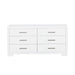 Jessica - 6-drawer Dresser - Simple Home Plus