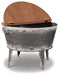 Shellmond - Metallic / Brown / Beige - Accent Cocktail Table - Simple Home Plus