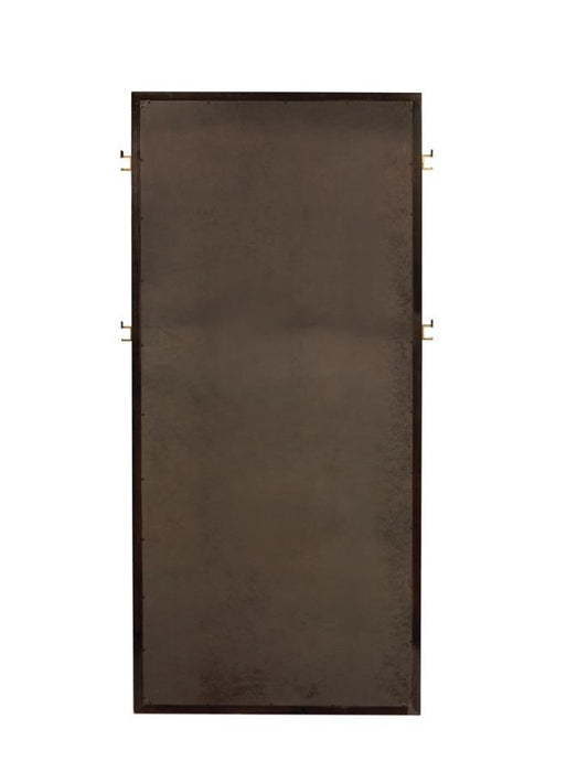 Durango - Floor Dresser Mirror - Smoked Peppercorn - Simple Home Plus