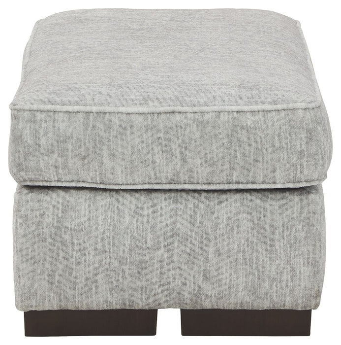 Mercado - Pewter - Ottoman - Simple Home Plus