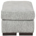 Mercado - Pewter - Ottoman - Simple Home Plus