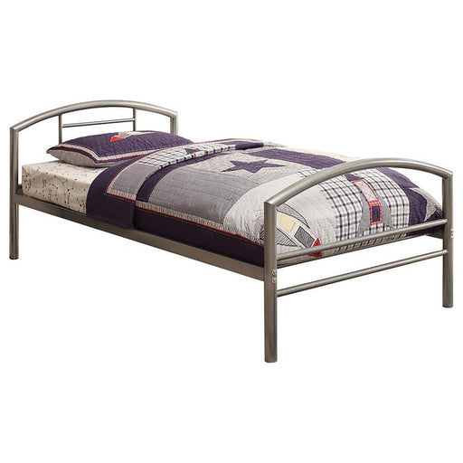 Baines - Metal Bed with Arched Headboard - Simple Home Plus