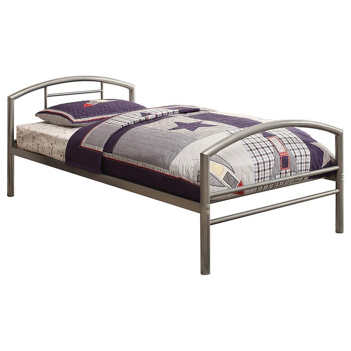 Baines - Metal Bed with Arched Headboard - Simple Home Plus