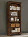 Hartshill - 5-Shelf Bookcase - Burnished Oak - Simple Home Plus