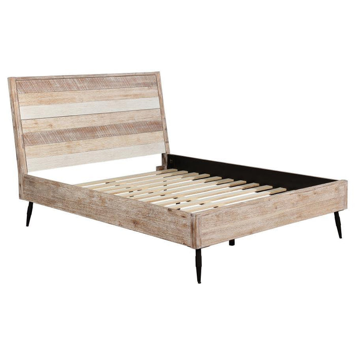 Marlow - Platform Bed Rough Sawn - Simple Home Plus